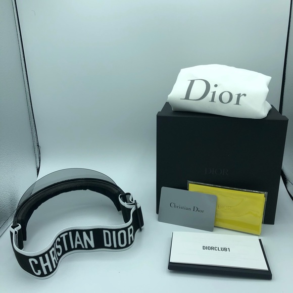 Authentic Christian Dior Visor - DIORCLUB1 - Black - Picture 2 of 3